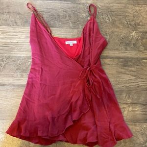 Red wild honey romper!!